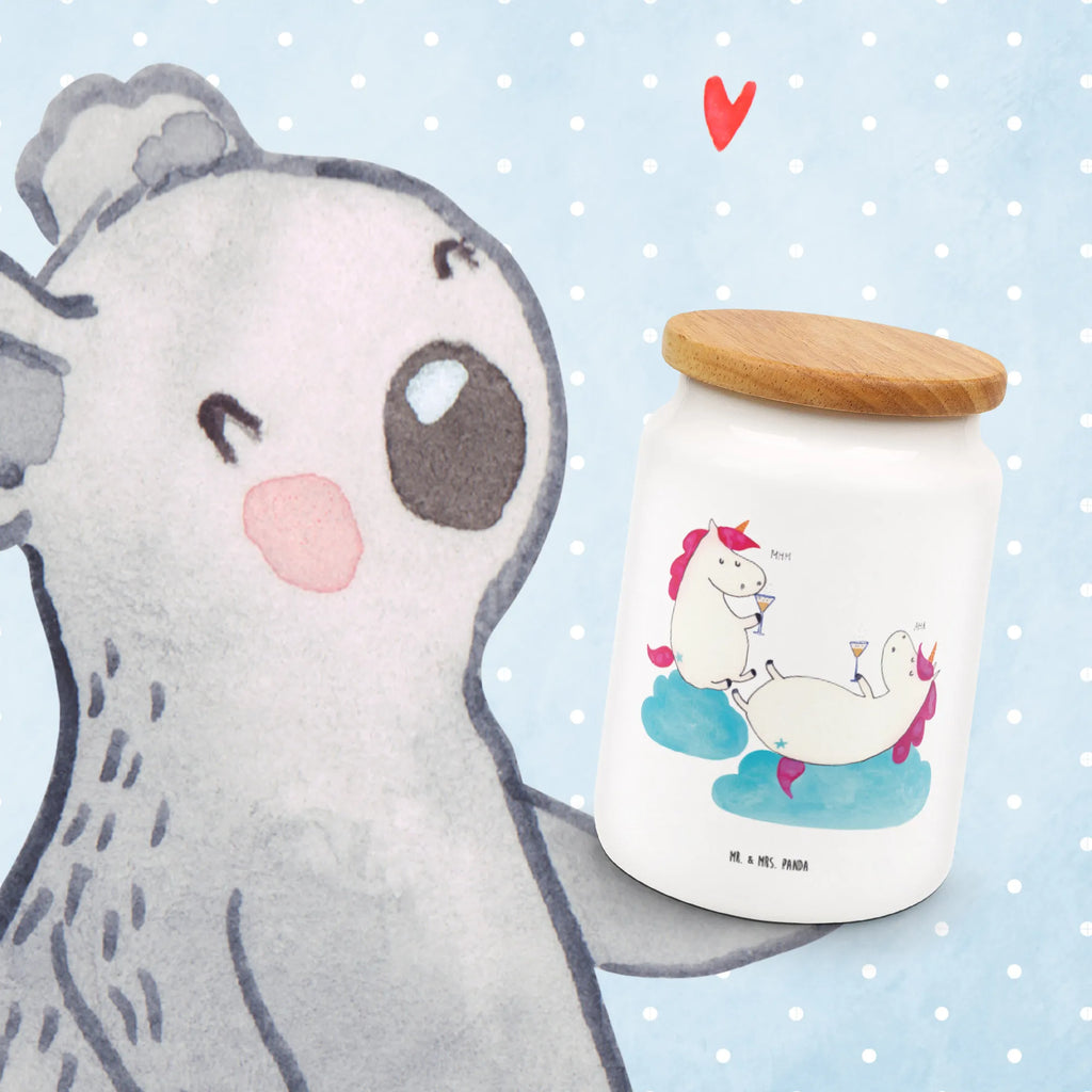 Storage jar unicorn sparkling wine preservative jar, bulk food storage, airtight container, storage jar, food storage container, treat jar, ceramic jar, cookie jar, pantry storage, kitchen canister, snack jar, canister, kitchen storage solutions, unicorn, unicorns, Champagne, Best, Party, Unicorn, BFF, Girlfriends, Unicorns, Girls' night, Fun, Cork, Girlfriend, Toast