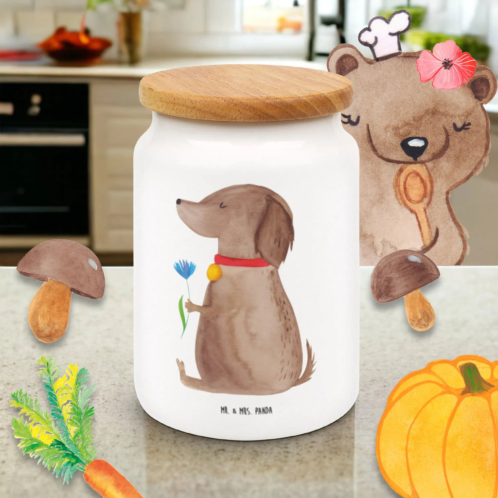 Pojemnik na żywność pies kwiat Pies, motyw psa, zwierzę domowe, rasa psa, miłośnik zwierząt, właściciel psa, powiedzenia