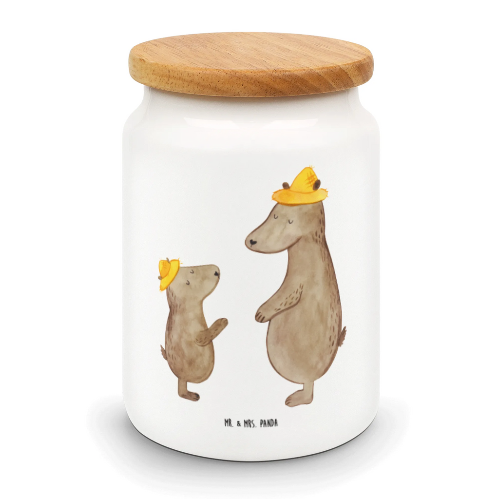 Pojemnik na żywność Niedźwiedzie z kapeluszami Rodzina, Dzień Ojca, Dzień Matki, brat, siostra, mama, tata, babcia, dziadek