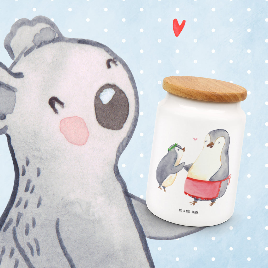 Storage jar Penguin with child zuckerdose, tee behälter, müslidose, Teedose, bonbondose, Aufbewahrungsdose Mit Deckel, Frischhaltedose, Dose, leckerlidose, Aufbewahrungsdosen, Vorratsdosen, Vorratsdose Mit Deckel, keramikdose, Aufbewahrungsdose, Frischhaltedosen, gebäckdose, Frischhaltedose Mit Deckel, Vorratsbehälter, Lebensmittelbehälter, keksdosen, aufbewahrungsbehälter, Keksdose, Kaffeedose, leckerlidosen, Vorratsglas, Vorratsdose, Muttertag, Vatertag, Mama, Papa, Oma, Opa, Familie, Schwester, Bruder, Mami, Geschenk, Mutter, Mutti, Geburststag