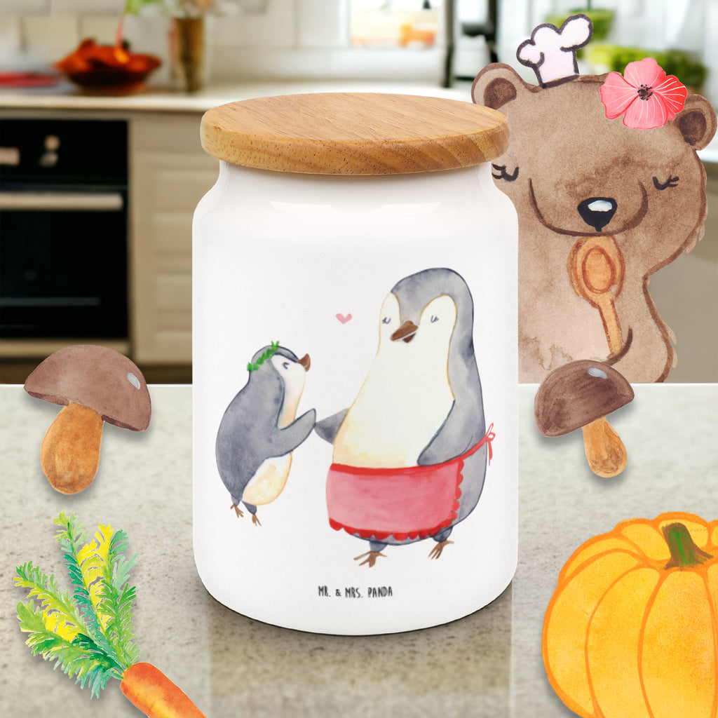 Storage jar Penguin with child zuckerdose, tee behälter, müslidose, Teedose, bonbondose, Aufbewahrungsdose Mit Deckel, Frischhaltedose, Dose, leckerlidose, Aufbewahrungsdosen, Vorratsdosen, Vorratsdose Mit Deckel, keramikdose, Aufbewahrungsdose, Frischhaltedosen, gebäckdose, Frischhaltedose Mit Deckel, Vorratsbehälter, Lebensmittelbehälter, keksdosen, aufbewahrungsbehälter, Keksdose, Kaffeedose, leckerlidosen, Vorratsglas, Vorratsdose, Muttertag, Vatertag, Mama, Papa, Oma, Opa, Familie, Schwester, Bruder, Mami, Geschenk, Mutter, Mutti, Geburststag