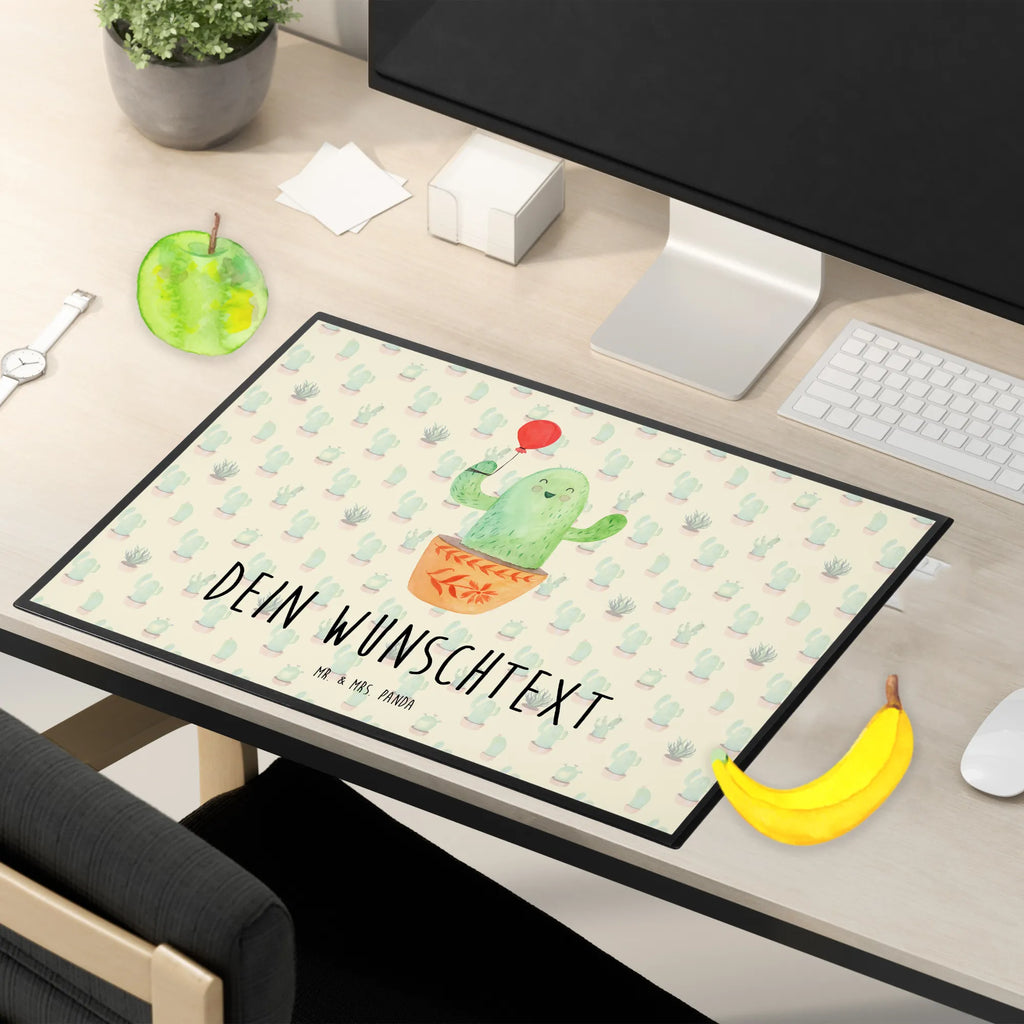 Personalised desk pad cactus balloon Personalisierte Schreibtisch Unterlagen, Schreibtisch Unterlagen mit Namen, Personalisierte Schreibunterlage, Namenspersonalisierung, Personalisierte Schreibtischauflage, Selbst gestalten, Namensaufdruck, Schreibtischauflage mit Namen, Schreibunterlage mit Namen, Kaktus, Kakteen, Freund, Büro, Freundin, Luftballon, Ausbildung, Neustart, Büroalltag, Prüfung, Stress, Freude