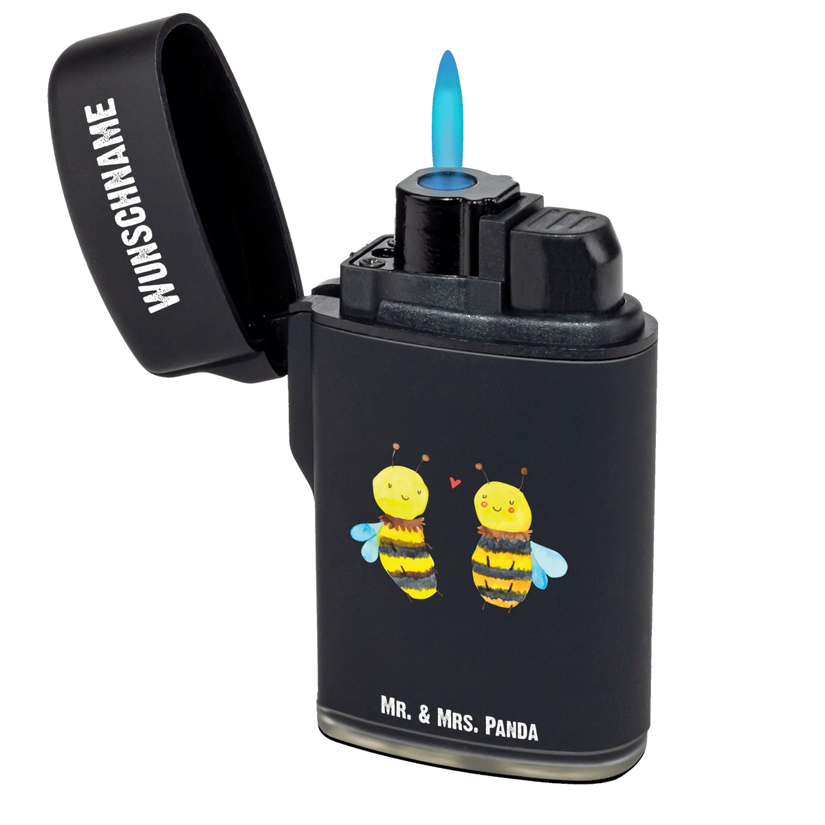 Personalised lighter bee In love Personalisiertes Feuerzeug, Feuerzeug mit Name, Feuerzeug Personalisiert, Individuelles Feuerzeug, Gasfeuerzeug personalisiert, Personalisierbares Feuerzeug, Biene, Wespe, Hummel