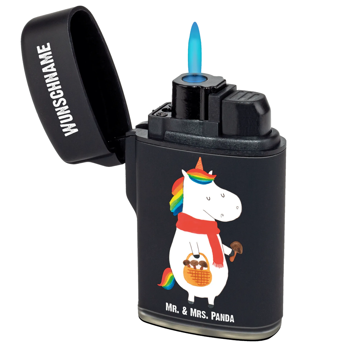 Personalised lighter unicorn Mushroom Feuerzeug mit Name, Personalisiertes Feuerzeug, Gasfeuerzeug personalisiert, Individuelles Feuerzeug, Feuerzeug Personalisiert, Personalisierbares Feuerzeug, Unicorn, Einhorn, Einhörner, Einhorn Deko, Spruch, Pilze, Liebeskummer, Motivation, Pilzsammler