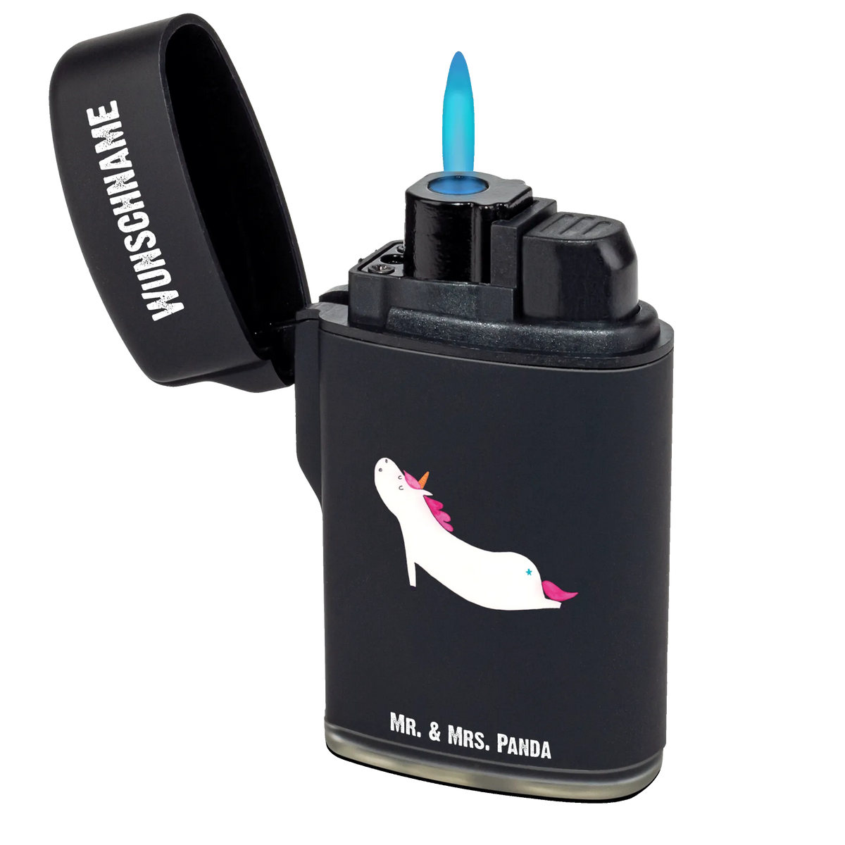Personalised lighter unicorn yoga Feuerzeug Personalisiert, Feuerzeug mit Name, Individuelles Feuerzeug, Gasfeuerzeug personalisiert, Personalisierbares Feuerzeug, Personalisiertes Feuerzeug, Unicorn, Einhorn, Einhörner, Einhorn Deko, Süß, Witzig, Joga, Yoga, Yogamatte, Namaste, Entspannung, Lustig, Sport, Achtsamkeit