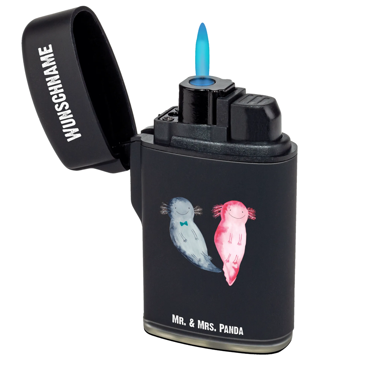 Personalised lighter axolotl Girlfriend Gasfeuerzeug personalisiert, Individuelles Feuerzeug, Feuerzeug mit Name, Personalisiertes Feuerzeug, Feuerzeug Personalisiert, Personalisierbares Feuerzeug, Axolotl, Molch, Axolot, Große Liebe, Verlobter, Liebe, Valentinstag, Schwanzlurch, Jahrestag, Lurch, Lurche, Freund, Ehemann, Liebesbeweis