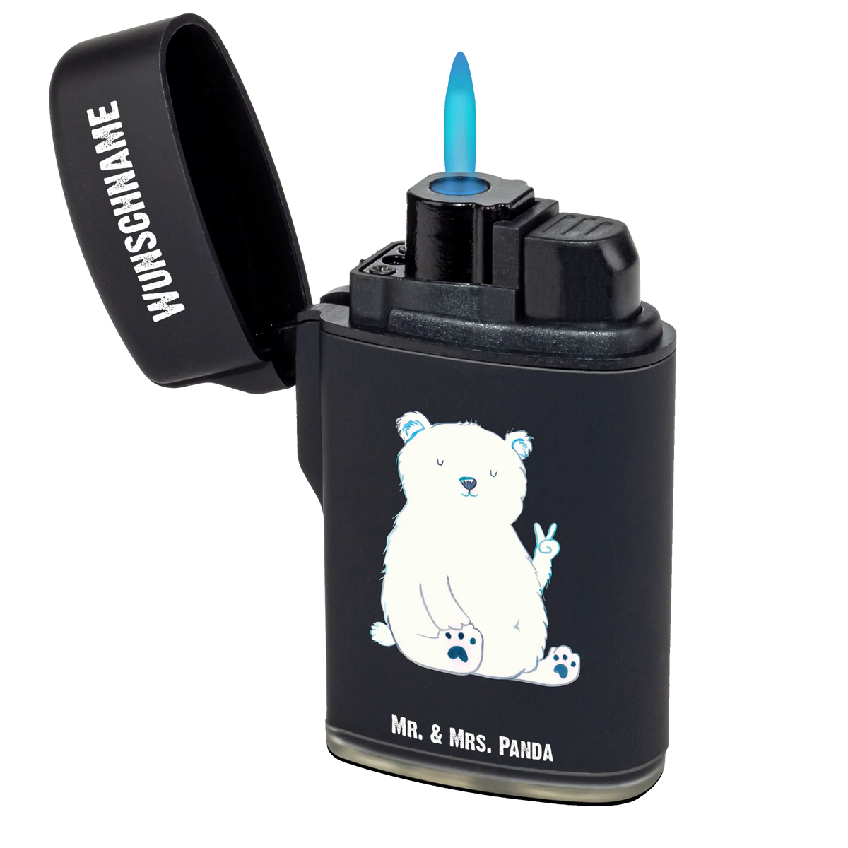 Personalisiertes Feuerzeug Eisbär Faul Personalisierbares Feuerzeug, Personalisiertes Feuerzeug, Gasfeuerzeug personalisiert, Feuerzeug mit Name, Individuelles Feuerzeug, Feuerzeug Personalisiert, Teddy, Bär, Teddybär, Faul, Nordpol, Arbeit, Büro, Homeoffice, Eisbär, Arbeitsplatz, Relaxen, Bürojob, Entspannen