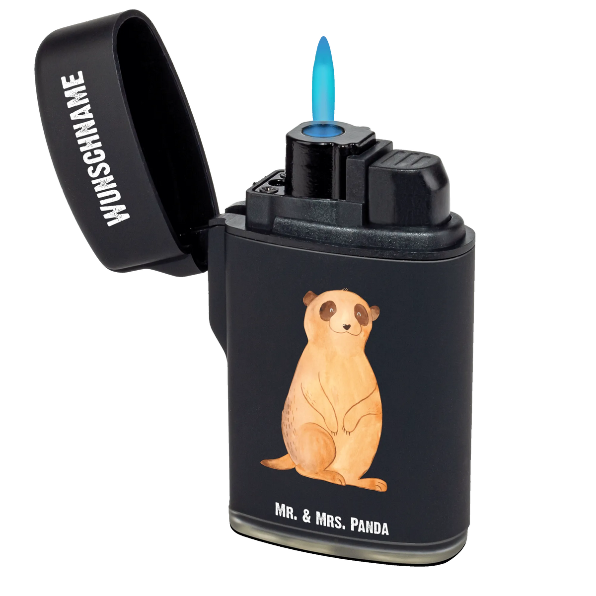 Personalised lighter Meerkat Africa, Saying, Road trip, Africa trip, World trip, Meerkat, Travel