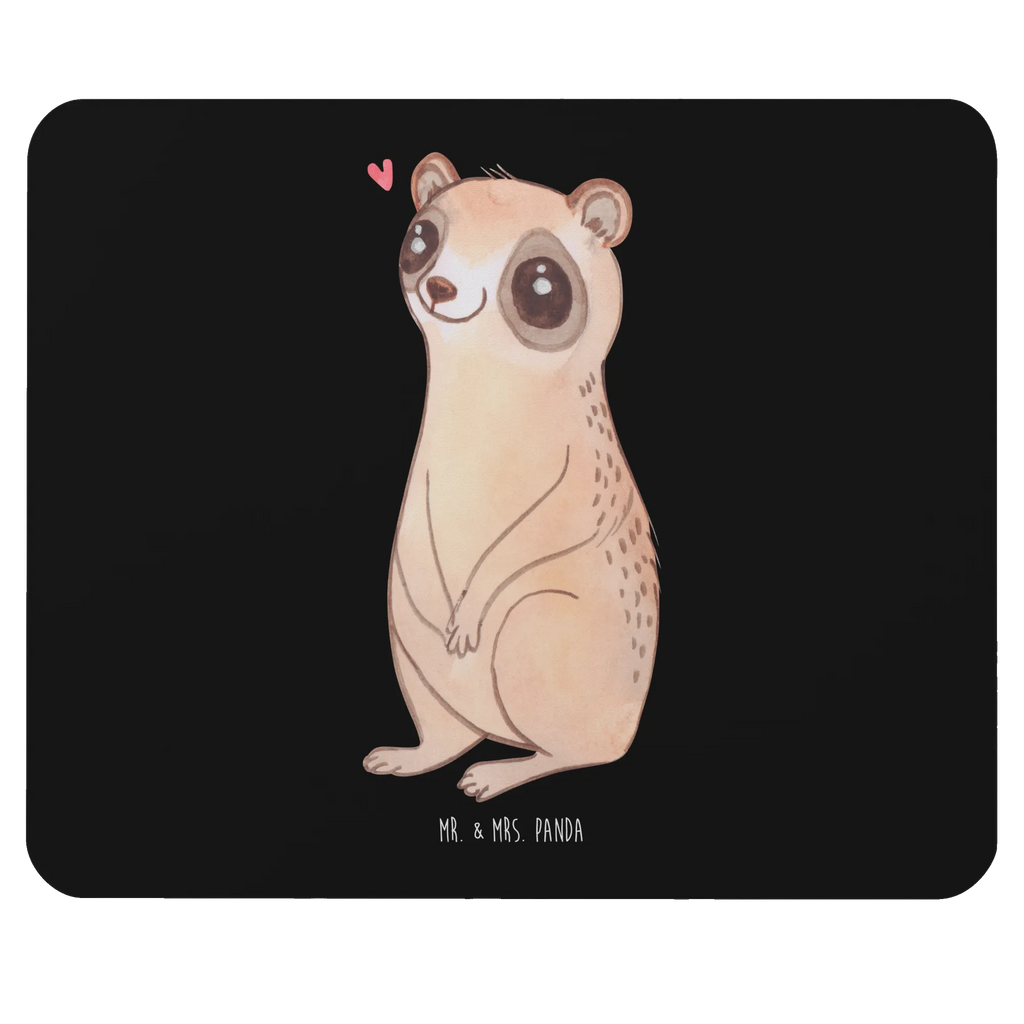 Mouse mat Slow loris Happy Büroausstattung, Einzigartiges Mauspad, Arbeitszimmer, Mauspad Büro, Designer Mauspad, PC Zubehör, Mausunterlage, Computer zubehör, Mousepad, Mauspad, Tiermotive, Gute Laune, lustige Sprüche, Tiere, Glück, Plumplori, Niedlich