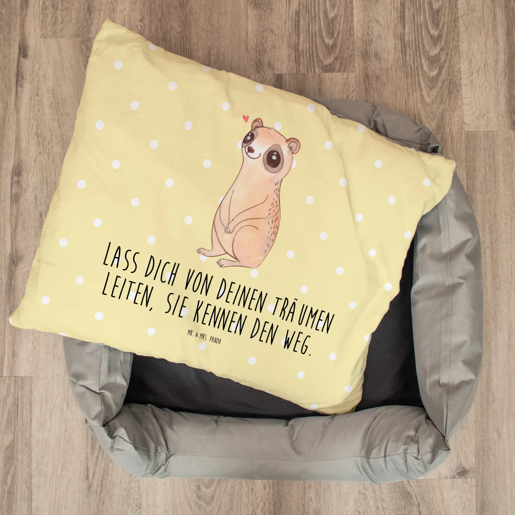 Katzenbett Plumplori Glücklich Körbchen, Tierbett, Katzenbett, Katzenliege, Kater, Katze, Katenborb, Lustige Sprüche, Tiere, Tiermotive, Gute Laune, Plumplori, Glück, Niedlich