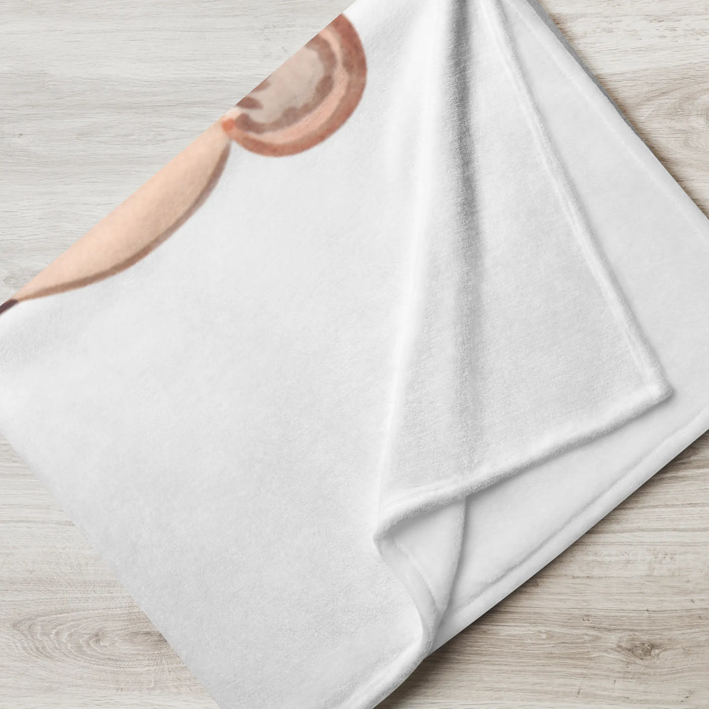 Baby blanket Slow loris Happy Babygeschenk, Babydecke, Geschenk Geburt, Krabbeldecke, Babyecke Kuscheldecke, Tiermotive, Gute Laune, lustige Sprüche, Tiere, Plumplori, Niedlich, Glück