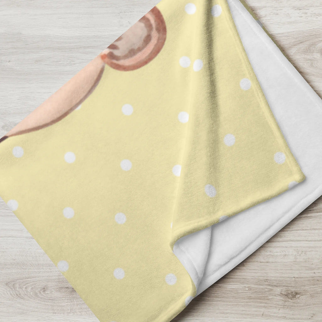 Baby blanket Slow loris Happy Babygeschenk, Babydecke, Geschenk Geburt, Krabbeldecke, Babyecke Kuscheldecke, Tiermotive, Gute Laune, lustige Sprüche, Tiere, Plumplori, Niedlich, Glück