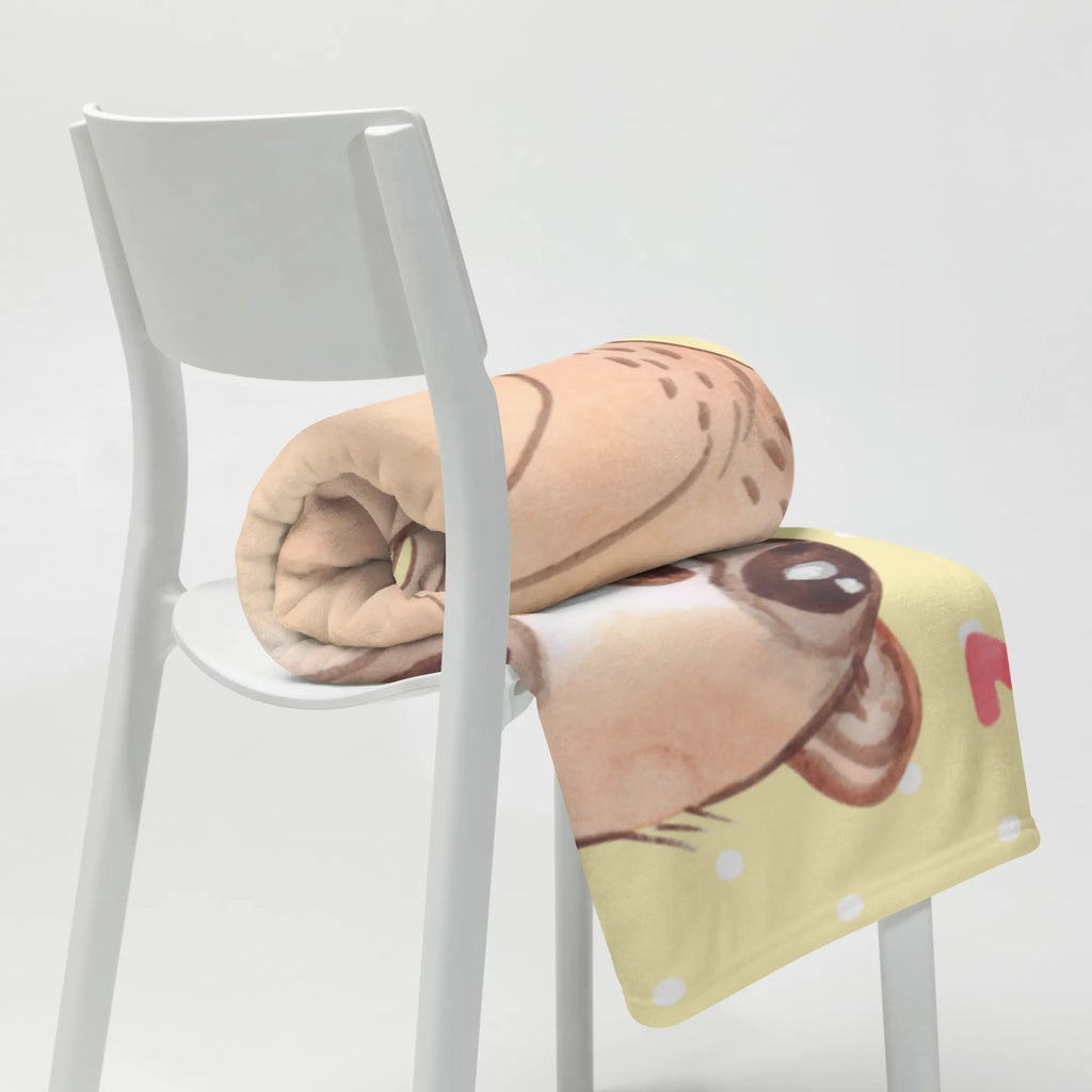 Baby blanket Slow loris Happy Babygeschenk, Babydecke, Geschenk Geburt, Krabbeldecke, Babyecke Kuscheldecke, Tiermotive, Gute Laune, lustige Sprüche, Tiere, Plumplori, Niedlich, Glück