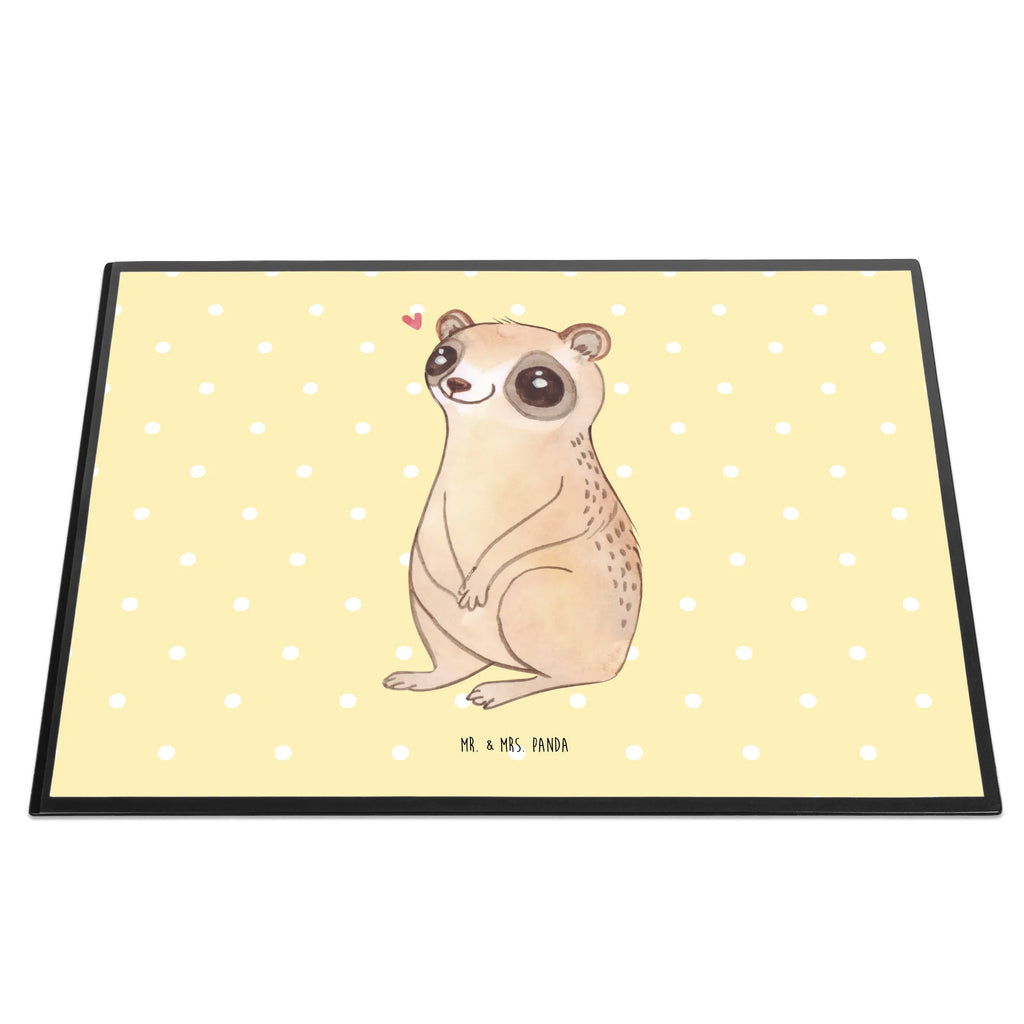 Schreibtischunterlage Plumplori Glücklich Büroartikel, Schreibtischunterlage Groß, Schreibwaren, Bürobedarf, Schreibunterlage, Schreibtischauflage, Schreibtisch Unterlagen, Tiermotive, Gute Laune, lustige Sprüche, Tiere, Niedlich, Plumplori, Glück