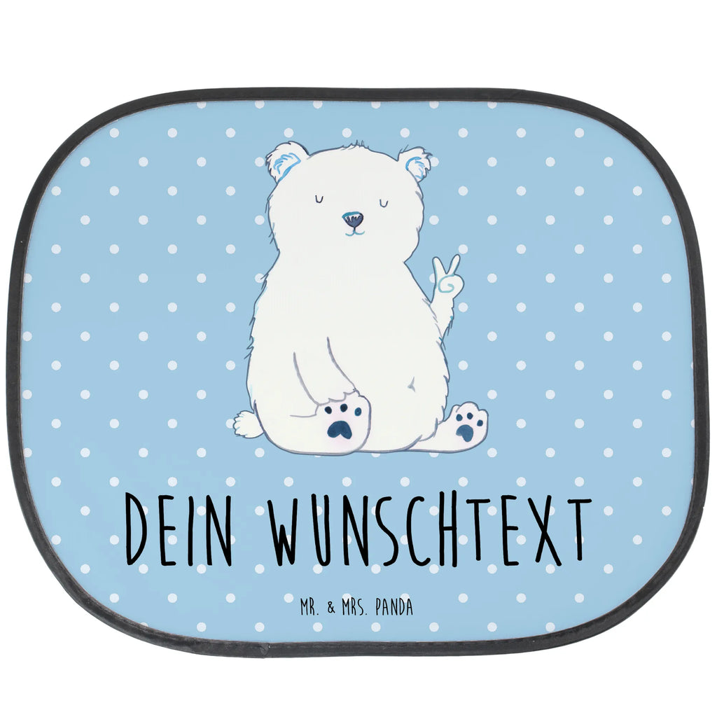 eisbärchen sonnensegel Personalisierbarer Sonnenschutz Auto Eisbär Faul, Arbeit, Homeoffice