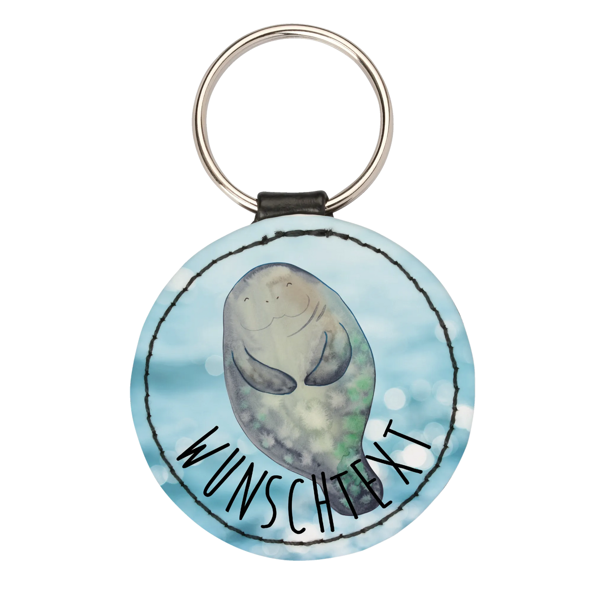 Personalised key ring manatee happy gift ideas, vacation, Seafood, aquatic animals, ocean, shells, corals, reef, whale, narwhal, sea urchin, lobster, platypus, manatee, crocodile, shrimp, gifts for seafood lovers, water world, underwater animals, underwater world, deep sea, seafood fans, seafood decoration, seafood posters, Self-love, Lovesickness, New beginning, Satisfaction, Manatees, New start, Carefulness, Respect, Girlfriend, Manatee