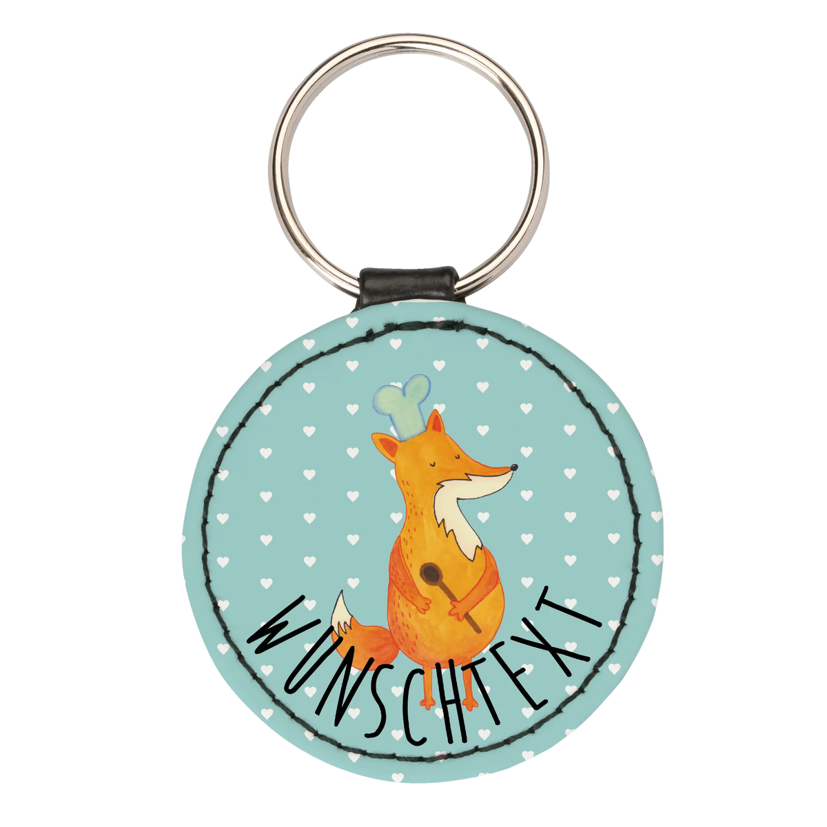 Personalised key ring Fox A cook animal lover, foxes, forest wildlife, clever as a fox, Kitchen decoration, Kitchen slogan, Party slogan, Baker, Slogan funny, Chefs, Cook gift