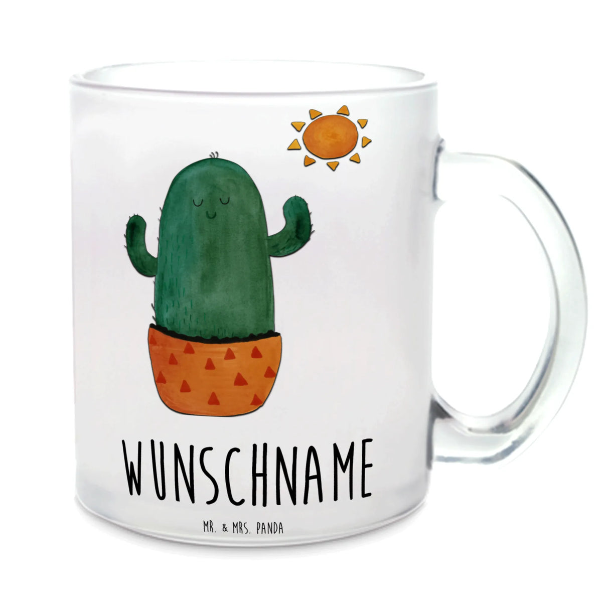 Personalized Tea Cup cactus Sun cactus, cactuses, plants, cactus plant, small green cactus, gift idea, divorce, love cactus love, lovesickness gift, separation, adultery, sun, girlfriend, lovesickness, new start