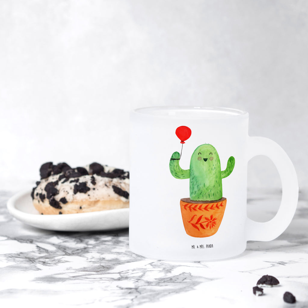 Glass tea cup cactus balloon glass, mug, Tea cup, tea, tea glass, cactus, cactuses, plants, cactus plant, small green cactus, cacti, boyfriend, office life, exam, girlfriend, new start, stress, education, balloon, office, joy