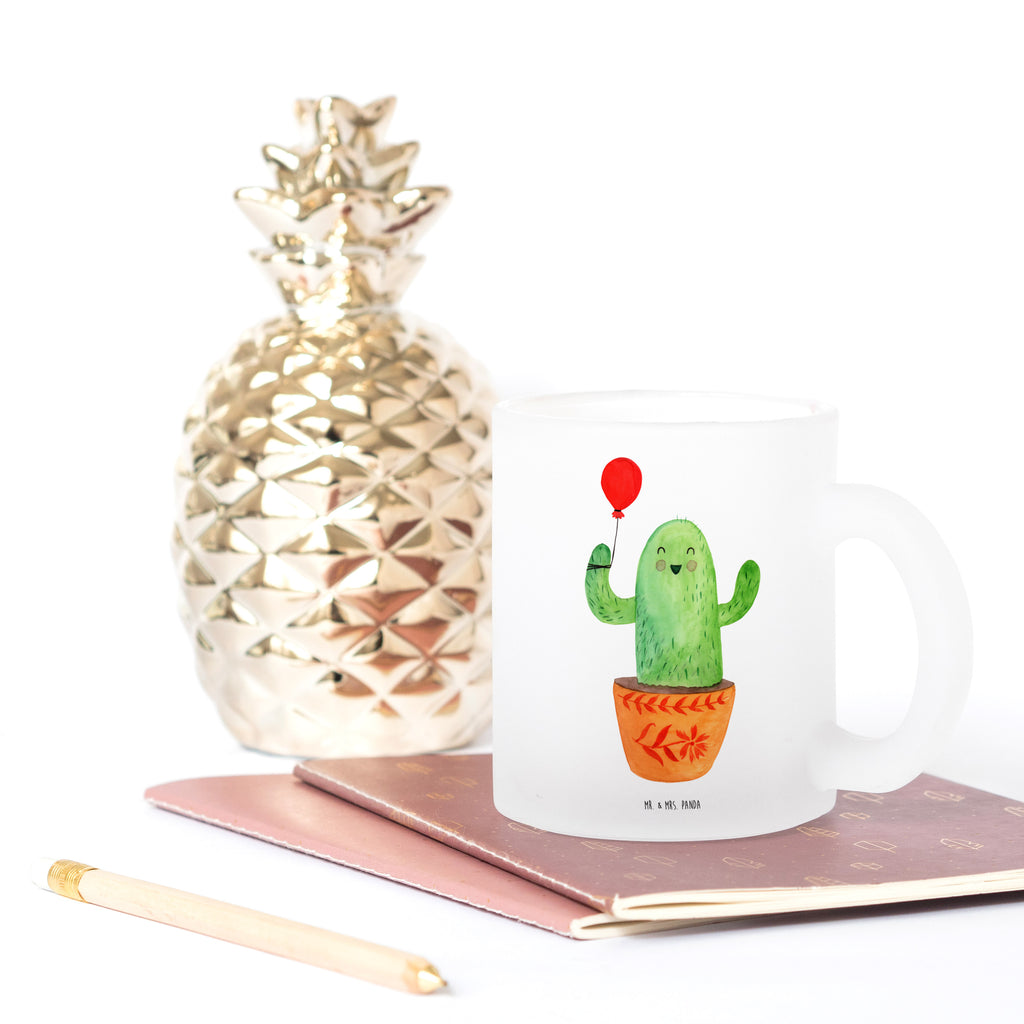 Glass tea cup cactus balloon glass, mug, Tea cup, tea, tea glass, cactus, cactuses, plants, cactus plant, small green cactus, cacti, boyfriend, office life, exam, girlfriend, new start, stress, education, balloon, office, joy