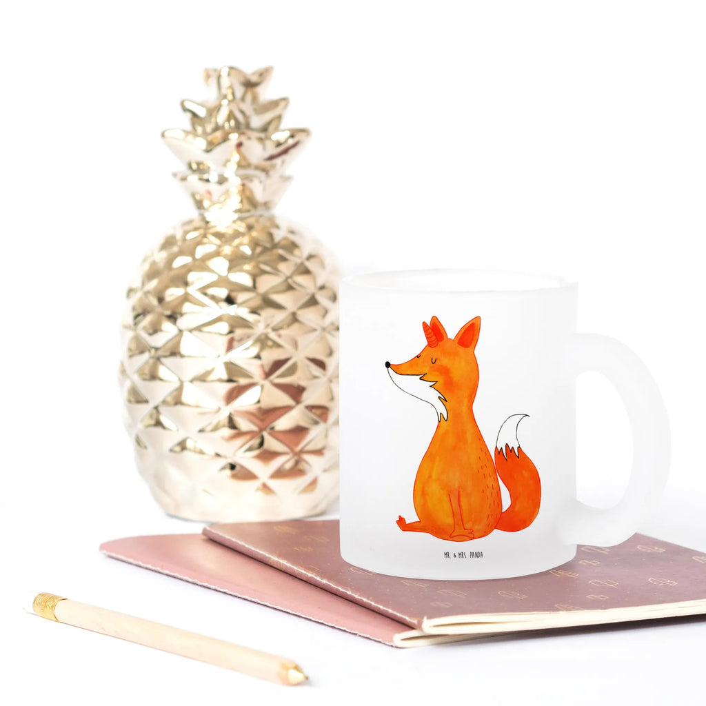 Glass tea cup unicorn Wish Tea cup, tea, mug, glass, tea glass, unicorn, unicorns, foxes, fox, fox horns, foxycorn