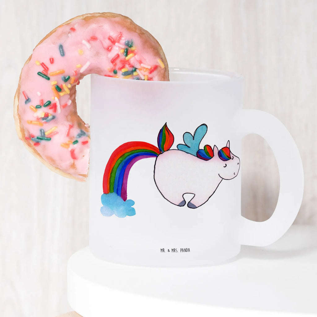 Glass tea cup unicorn Pegasus Tea cup, glass, tea glass, mug, tea, unicorn, unicorns, growing up, unicorn love, rainbow, Unicorn, pegasus, glitter, playing, reality, saying fun
