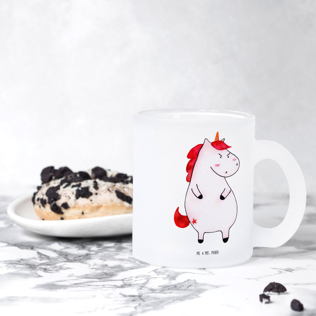 Glass tea cup unicorn Fury glass, Tea cup, tea glass, mug, tea, unicorn, unicorns, stupid questions, Unicorn, reality, angry, listless, colleg gift, announcement, office, work, office gift