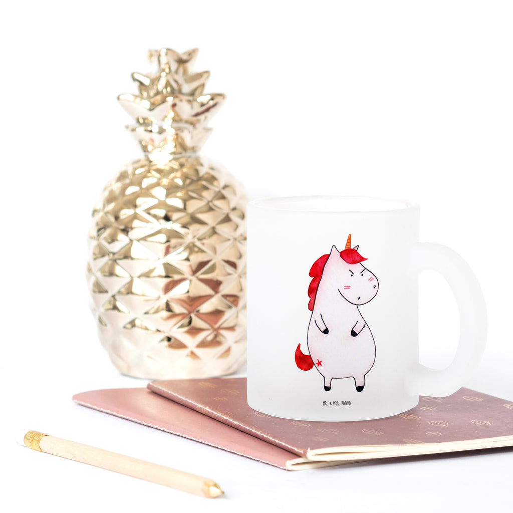 Glass tea cup unicorn Fury glass, Tea cup, tea glass, mug, tea, unicorn, unicorns, stupid questions, Unicorn, reality, angry, listless, colleg gift, announcement, office, work, office gift