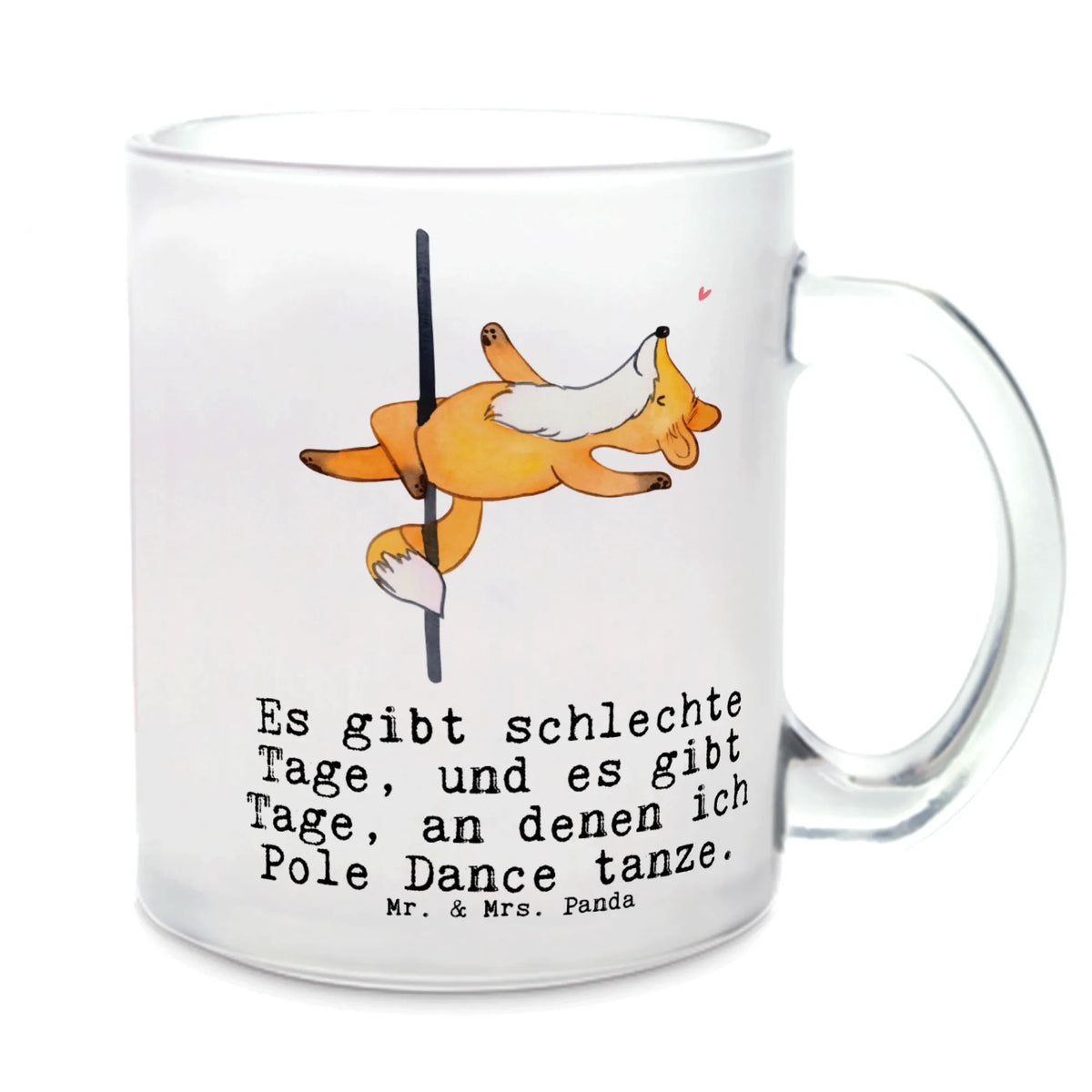 Filiżanka do herbaty lis Pole dance Prezent, Sport, Dyscyplina sportowa, Hobby, Darować, Dziękuję, Dzięki, Wyróżnienie, Wygrana, Sportowiec