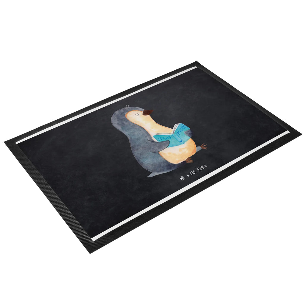 Doormat Penguin A book Penguin, North Pole, Winter, Penguins, reading, vacation, leisure, penguins, bookworm, doing nothing, lazing around, holidays, book