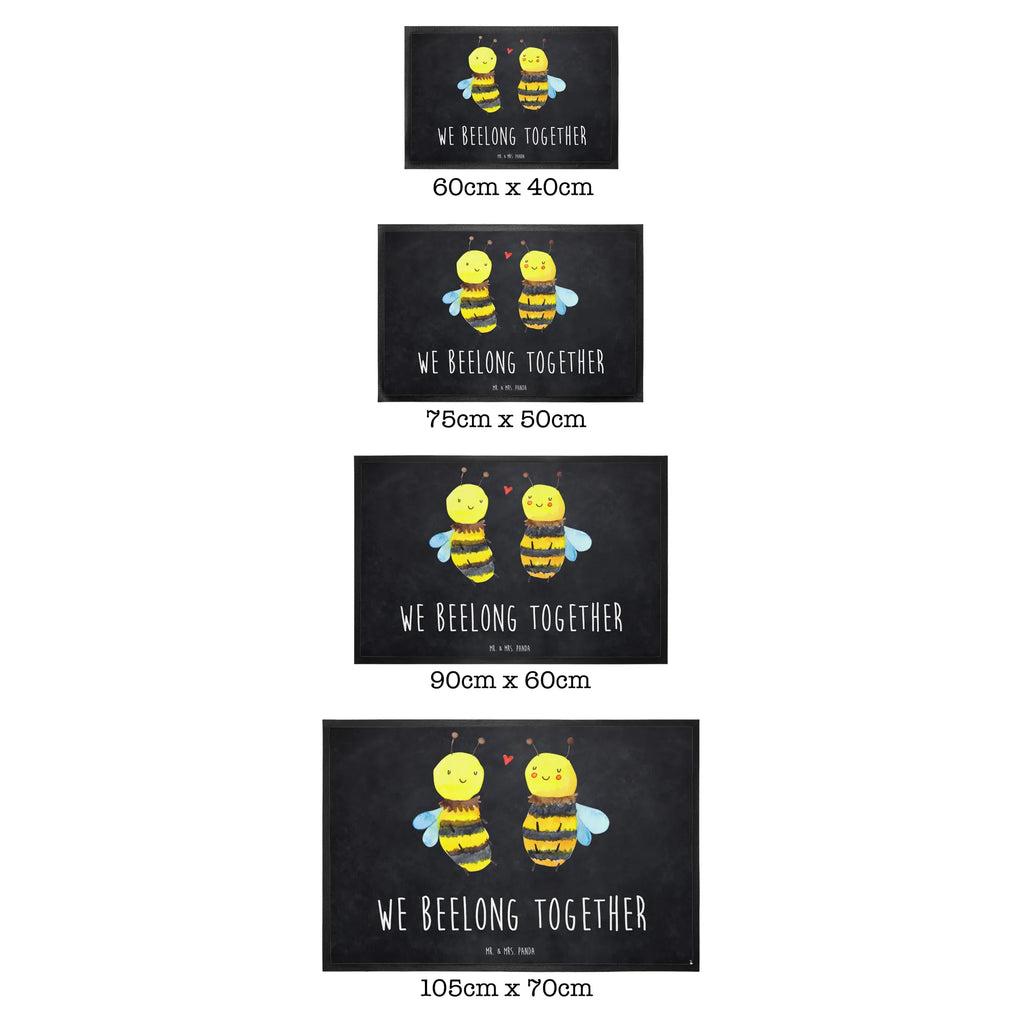 Doormat bee In love Bee, wasp, bumblebee