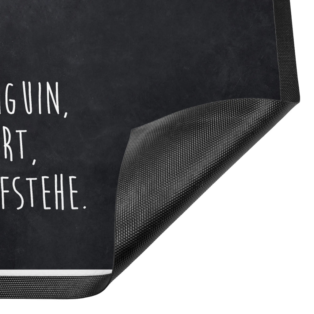 Doormat Penguin march Penguin, North Pole, Winter, Penguins, brother, penguin, early riser, family, late riser, penguins, sister