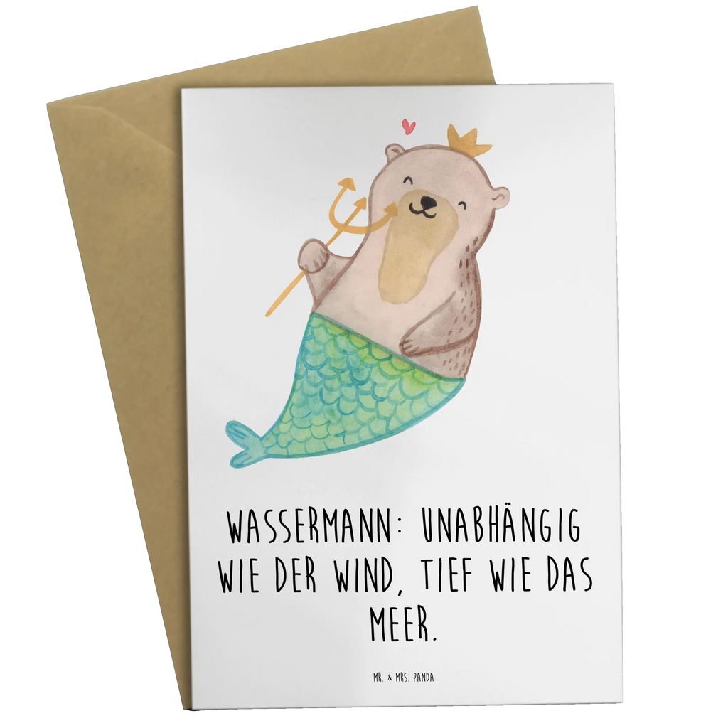 Grußkarte Wassermann Astrologie Karte, Glückwunschkarte, Hochzeitskarte, Geburtstagskarte, Einladungskarte, Grußkarte, Ansichtskarten, Klappkarte, Tierkreiszeichen, Sternzeichen, Horoskop, Astrologie, Aszendent, Geburtstagsgeschenk, Geschenk, Wassermann