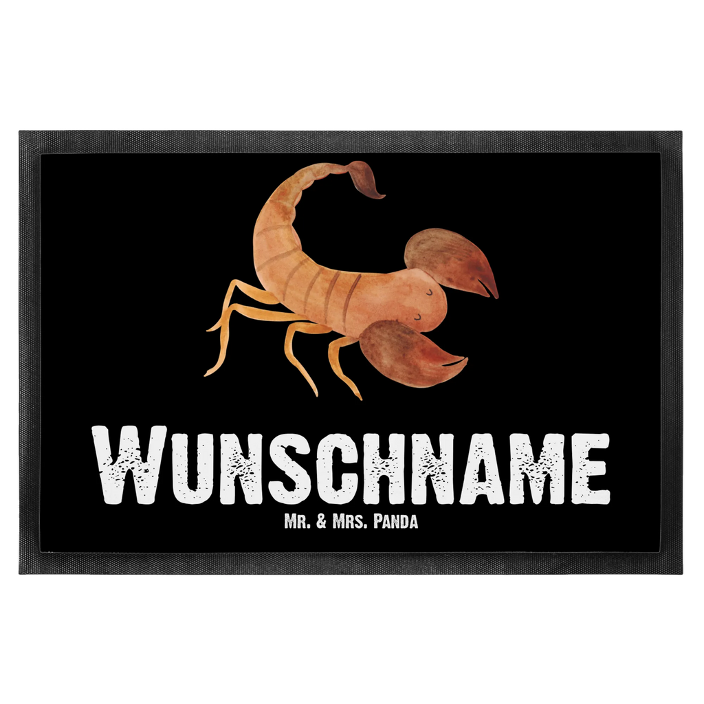 Personalisierte Fußmatte Sternzeichen Skorpion Türvorleger mit Namen, Türvorleger personalisiert, Namensfussmatte, Wunschnamen, Haustürmatte personalisiert, Personalisieruung, Bedrucken, Fußmatte bedrucken, Personalisierte Fußmatte, Fußmatte mit Namen, Personalisiert, Tierkreiszeichen, Sternzeichen, Horoskop, Astrologie, Aszendent, Skorpion Geschenk, Geburtstag Oktober, Geschenk November, Geschenk Oktober, Geburtstag November, Skorpione, Skorpion Sternzeichen