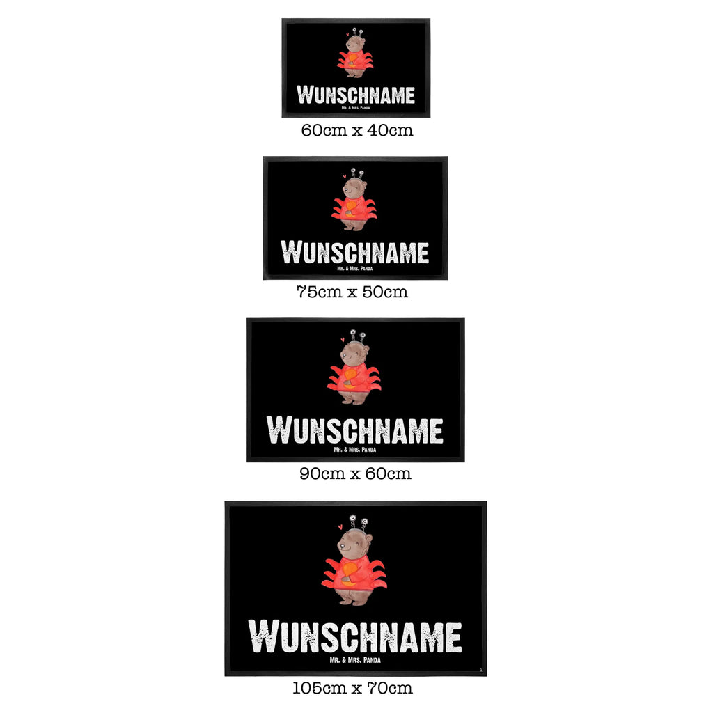 Personalisierte Fußmatte Krebs Astrologie Bedrucken, Personalisiert, Namensfussmatte, Personalisierte Fußmatte, Fußmatte bedrucken, Haustürmatte personalisiert, Wunschnamen, Türvorleger personalisiert, Fußmatte mit Namen, Personalisieruung, Türvorleger mit Namen, Tierkreiszeichen, Sternzeichen, Horoskop, Astrologie, Aszendent, Geschenk, Geburtstagsgeschenk, Krebs