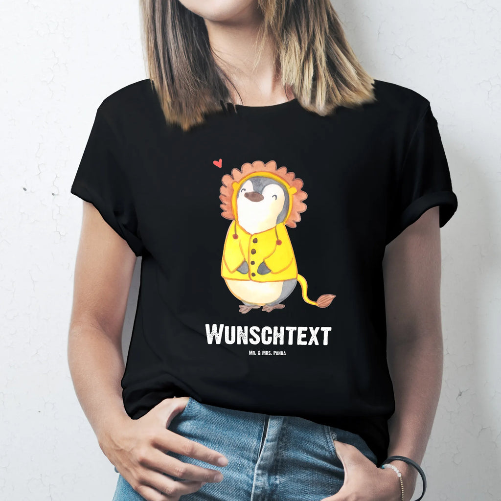 Personalised T-Shirt Lion Astrology T-Shirt Personalisiert, T-Shirt mit Namen, T-Shirt mit Aufruck, Astrologie, Aszendent, Sternzeichen, Tierkreiszeichen, Horoskop, Löwe, Sternzeichen Löwe, Geschenkidee Zum Geburtstag, Geburtstagsgeschenk