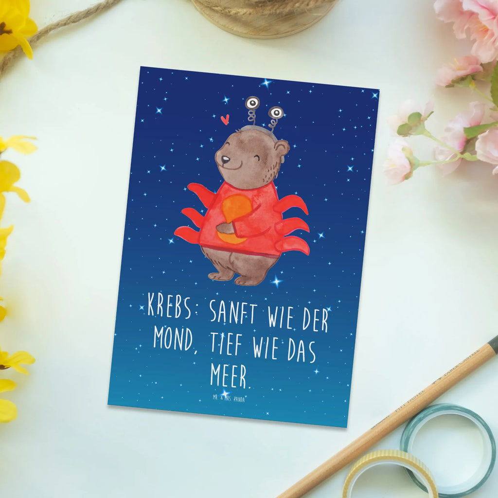 Postcard Cancer Astrology Ansichtskarten, Einladungskarten Geburtstag, Geschenkkarte, Karte, Postkarte, Geburtstagskarte, Ansichtskarte, Dankeskarte, Einladung, Einladungskarte, Grußkarte, Einladung Geburtstag, Tierkreiszeichen, Sternzeichen, Horoskop, Astrologie, Aszendent, Geburtstagsgeschenk, Krebs, Geschenk