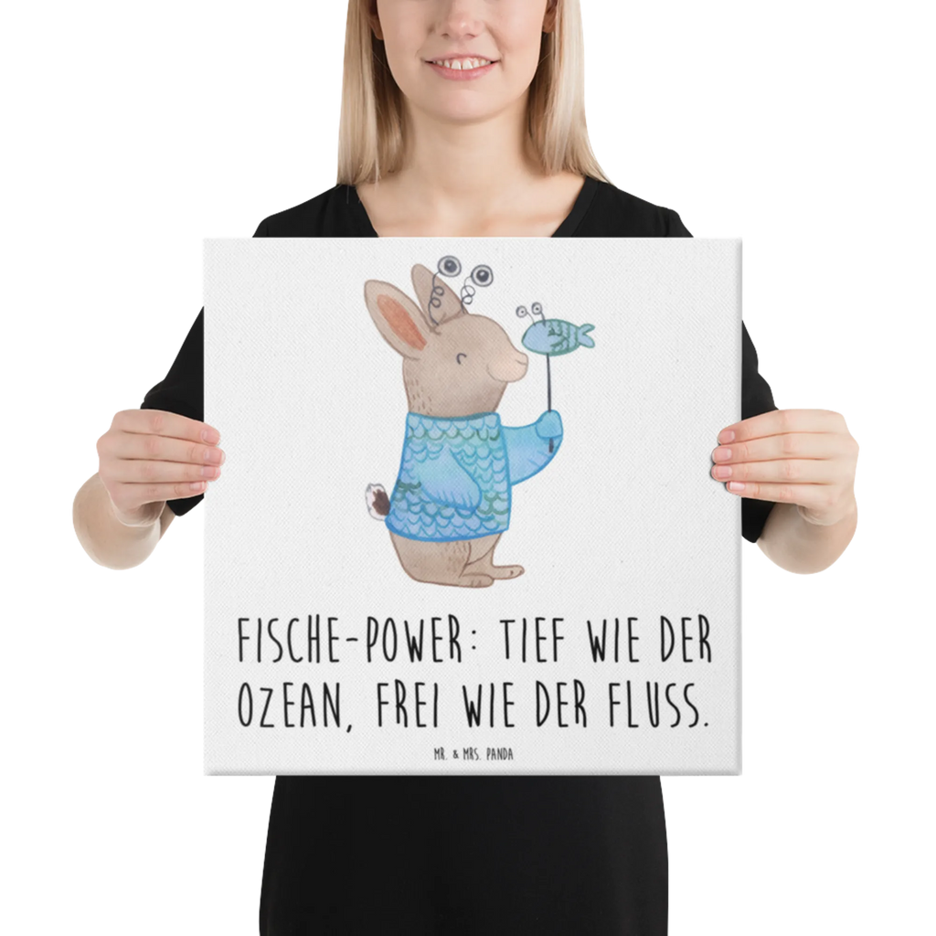 Canvas picture Fish Astrology Leinwand, Bild, Wanddeko, Kunstdruck, Dekoration, Tierkreiszeichen, Sternzeichen, Horoskop, Astrologie, Aszendent, Fischer, Geschenkidee zum Geburtstag, Geburtstagsgeschenk