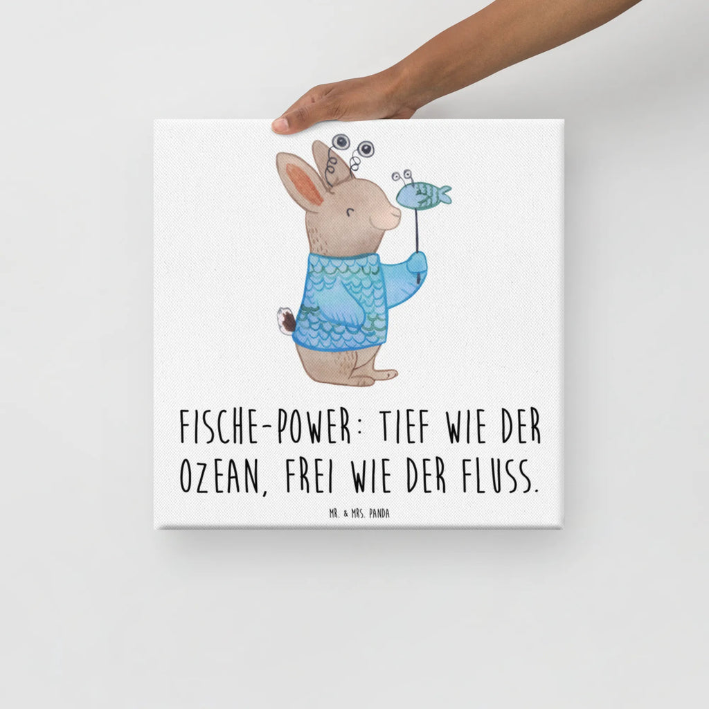 Canvas picture Fish Astrology Leinwand, Bild, Wanddeko, Kunstdruck, Dekoration, Tierkreiszeichen, Sternzeichen, Horoskop, Astrologie, Aszendent, Fischer, Geschenkidee zum Geburtstag, Geburtstagsgeschenk