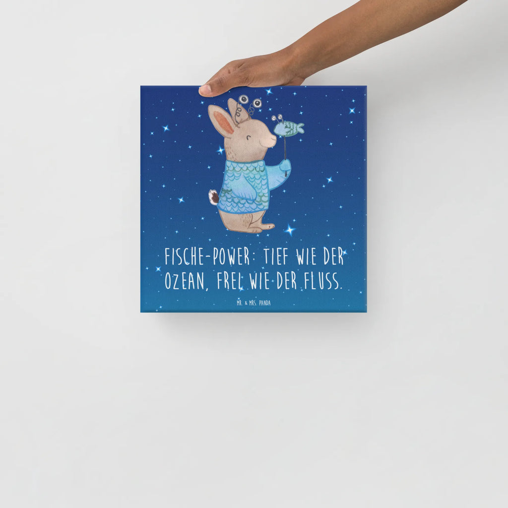 Canvas picture Fish Astrology Leinwand, Bild, Wanddeko, Kunstdruck, Dekoration, Tierkreiszeichen, Sternzeichen, Horoskop, Astrologie, Aszendent, Fischer, Geschenkidee zum Geburtstag, Geburtstagsgeschenk