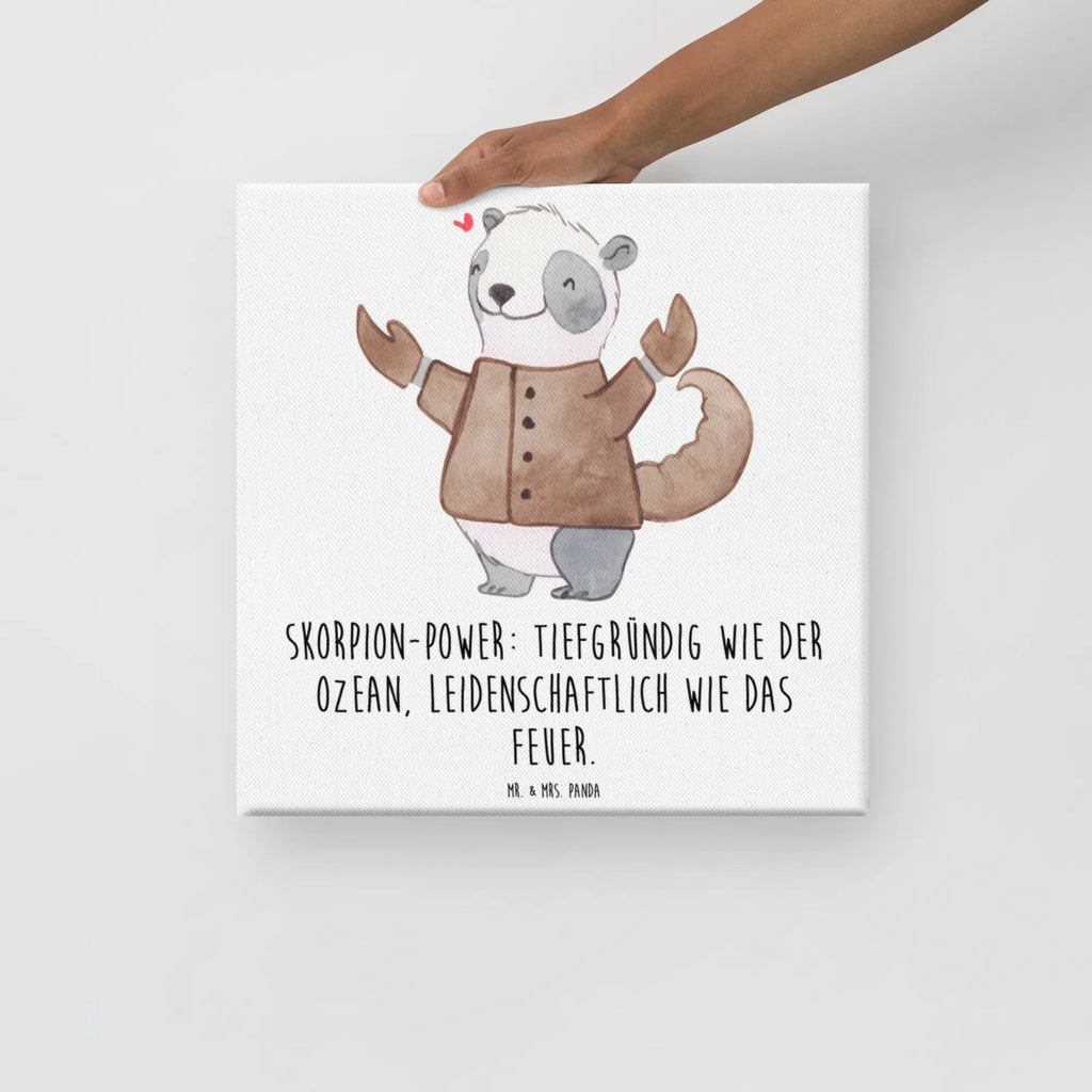 Leinwand Bild Skorpion Astrologie Leinwand, Kunstdruck, Aszendent, Tierkreiszeichen, Sternzeichen, Horoskop, Astrologie, Geburtstagsgeschenk, Geschenk, Skorpion