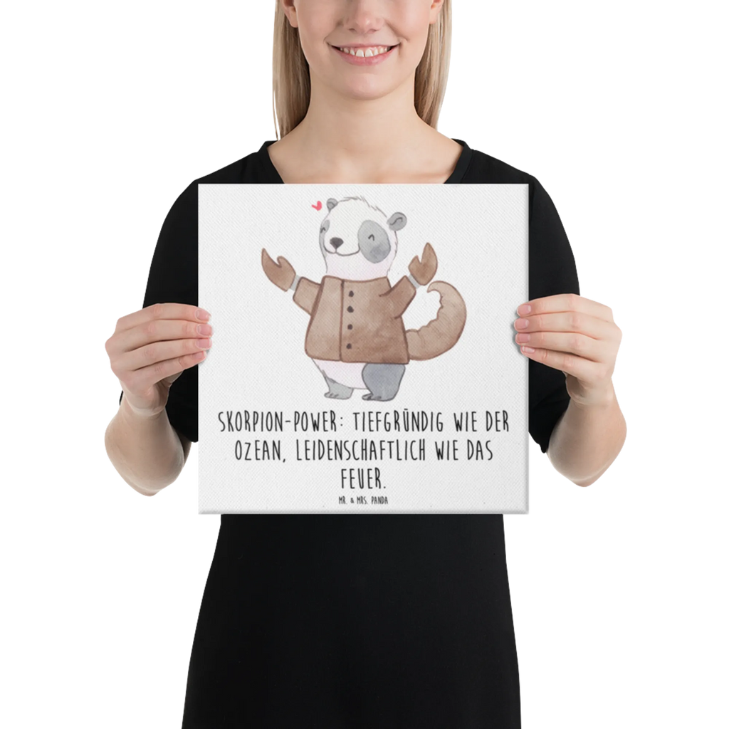 Leinwand Bild Skorpion Astrologie Leinwand, Kunstdruck, Aszendent, Tierkreiszeichen, Sternzeichen, Horoskop, Astrologie, Geburtstagsgeschenk, Geschenk, Skorpion