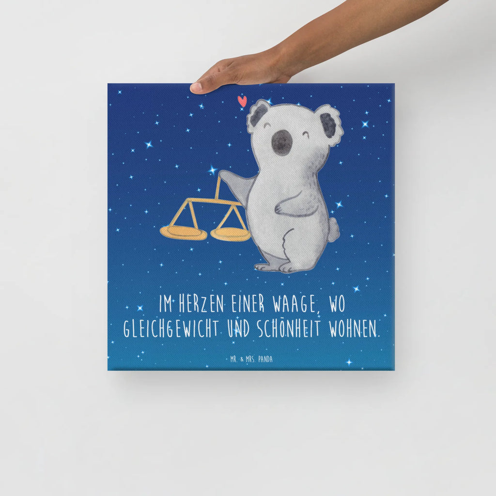 Canvas picture Scale Astrology Kunstdruck, Leinwand, Horoskop, Sternzeichen, Astrologie, Tierkreiszeichen, Aszendent, Geschenk Zum Geburtstag, Geburtstagsgeschenk, Waage, Geschenk