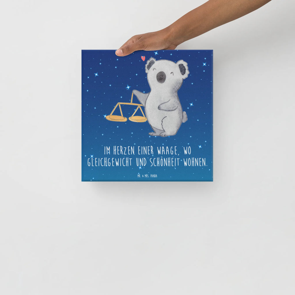 Canvas picture Scale Astrology Kunstdruck, Leinwand, Horoskop, Sternzeichen, Astrologie, Tierkreiszeichen, Aszendent, Geschenk Zum Geburtstag, Geburtstagsgeschenk, Waage, Geschenk