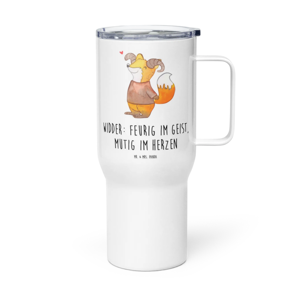 XXL Thermobecher Widder Astologie Reisebecher, XL Reisetasse, Thermobecher, Jumbo Becher, XL Thermobecher, Großer Thermobecher, Autobecher, Tierkreiszeichen, Sternzeichen, Horoskop, Astrologie, Aszendent, Geschenk, Geburtstagsgeschenk, Widder