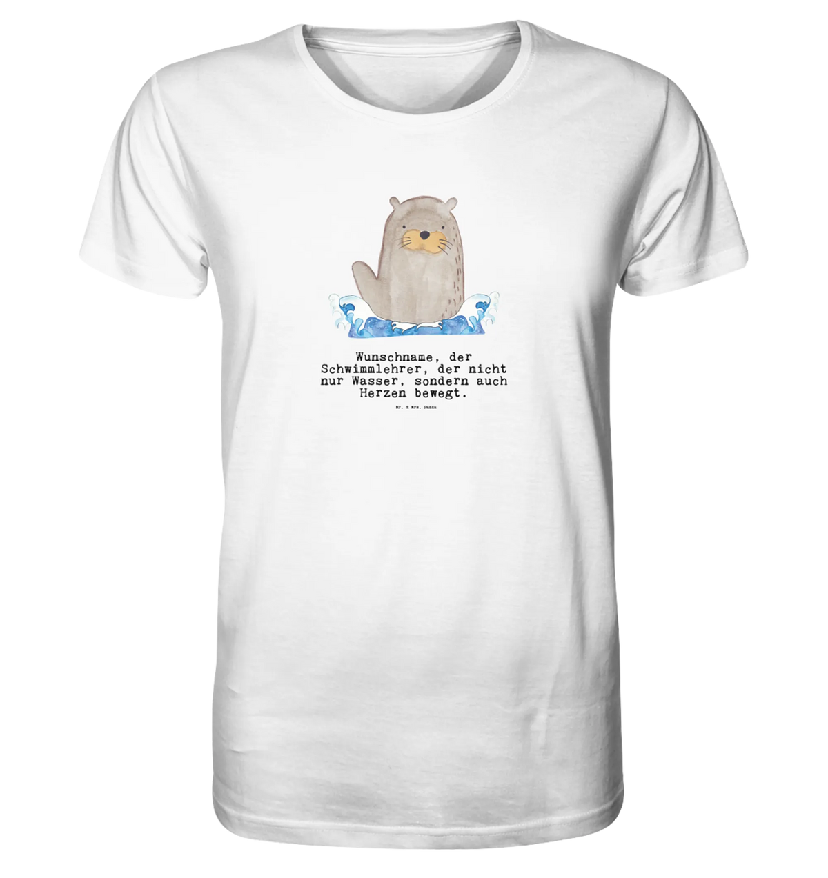 Personalized Men's Shirt Swimming Instructor Heart sayings, retirement, gift idea, passing exam, best, anniversary, promotion, farewell gift, profession, gift, job start