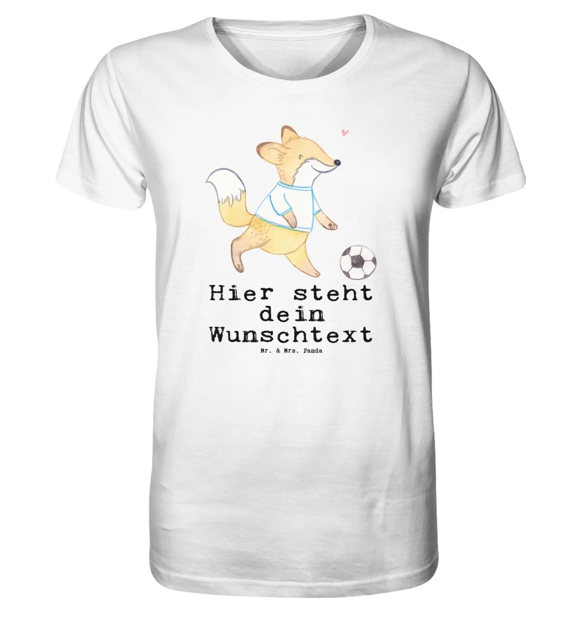 Personalized Men's Shirt Fox play soccer