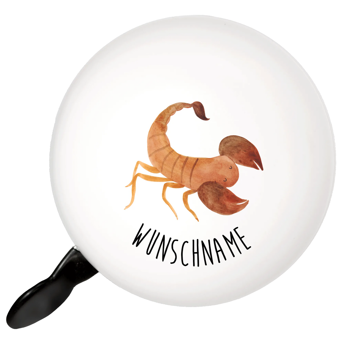Personalizowany dzwonek rowerowy znak zodiaku Skorpion Znak zodiaku, gwiazdozbiór, astrologia, ascendent