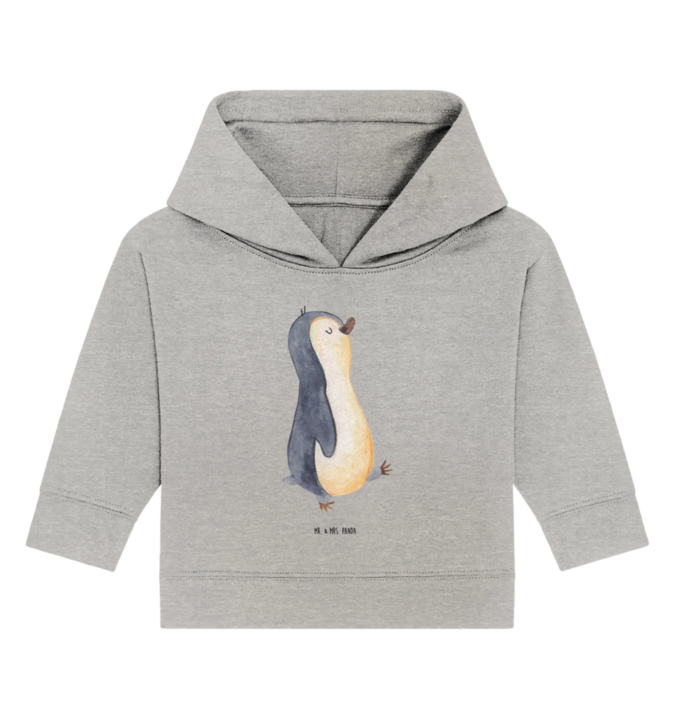 Organic Baby Hoodie Pinguin marschieren Baby Pullover, Baby Hoodie, Baby Kapuzensweatshirt, Baby Kapuzenshirt, Pinguin, Pinguine, Frühaufsteher, Schwester, Familie, Langschläfer, Bruder
