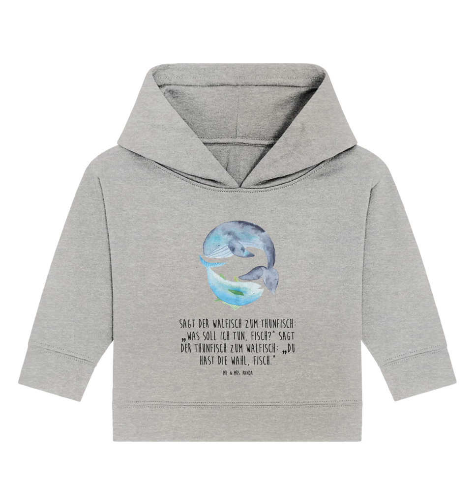 Organic Baby Hoodie whale tuna Baby Kapuzensweatshirt, Baby Hoodie, Baby Kapuzenshirt, Baby Pullover, Tiermotive, Lustige Sprüche, Tiere, Gute Laune, Witz, Wal, Flachwitz Geschenk, Wortwitz Lustig, Spruch Des Tages, Tunfisch, Flachwitz, Wahl, Spruch Lustig
